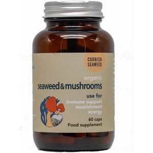 Cornish Seaweed - Kelp, Lion's Mane & Shiitake - Bio - 60 Capsules