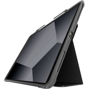 STM Dux Plus (iPad Pro 12,9"""" 5th Gen/12,9"""" 4th Gen/12,9"""" 3rd Gen) AP - Zwart (iPad Pro 12,9 2021 (5e Gen), iPad Pro 12,9 2020 (4e generatie), iPad Pro 12.9 2018 (3e generatie), iPad Pro 12,9 2022 (6e Gen)), Tablethoes, Zwart