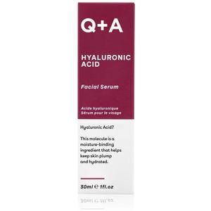 Q+A Hyaluronic Acid Gezichtsserum - 30 ml