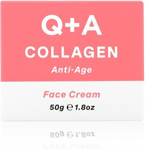 Q+a Collagen Face Cream. A Vegetarian, Seaweed Derived Collagen Cream For Ageing