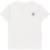 Converse - 8C9506 - T-shirt - Wit - Korte Mouwen - Katoen