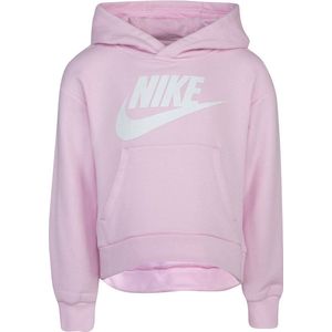Nike Kids Club Fleece High Low Sweatshirt Roze