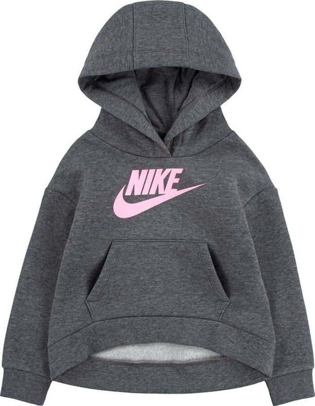 Nike - Sportswear Club - Hoodie - Grijs - Katoen/Polyester