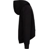 Nike Kids Club Fleece High Low Sweatshirt Met Rits Zwart