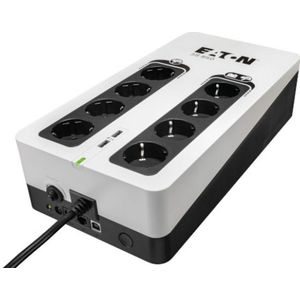 Eaton - 3S 850 - UPS - Zwart - 850VA, 510W, 8 Uitgangen