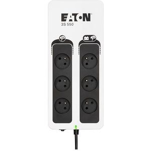 Eaton 3S - 550VA/330W - Zwart - PC Voeding