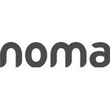 Noma Houten Uitschuifbaar Schroefhekje | Traphek Met Boren | Veiligheidshek met Muurbevestiging | 64 tot 100cm | Kleur Naturel