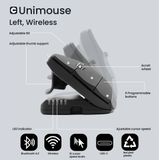 Contour - Unimouse Left Wireless - Ergonomische Muis - Zwart - Draadloos