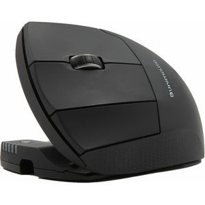 Contour - Unimouse Left Wireless - Ergonomische Muis - Zwart - Draadloos