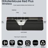 Contour Design RollerMouse Red, Draadloos - ergonomische muis - draadloos- Bluetooth - USB-C