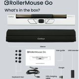 Contour - RollerMouse Go - Draadloze Muis - Zwart - Vijf Programmeerbare Knoppen