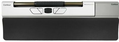 Contour - RollerMouse Go - Draadloze Muis - Zwart - Vijf Programmeerbare Knoppen