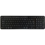 Contour Balance Keyboard zwart draadloos | Draadloos toetsenbord met Bluetooth-ontvanger | Franse lay-out | Super dun | Numeriek toetsenbord + multimedia-toetsen | thuis en op kantoor | voor Windows