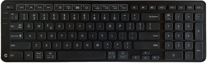 CONTOUR - Balance Keyboard - Draadloos Toetsenbord - Zwart - Ergonomisch Ontwerp