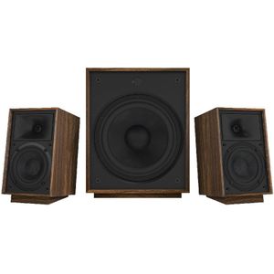 Klipsch, Heritage PROMEDIA 2.1 Mat Zwart, paar luidsprekers met subwoofer, Bluetooth