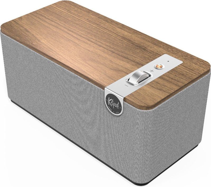 Klipsch - The One Plus - Bluetooth Speaker - Walnoot - 60W - Bluetooth 5.3