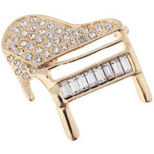 Broche - Vleugel - Steentjes