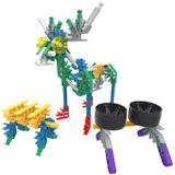 K'NEX 80206 Beginner Building Set, Build 10 3D Models, Educational Toys, 125 Piece Stem Learning Kit, Engineering for Kids, Colourful Construction Toy for Children Aged 7 +