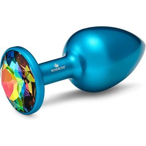 Rosebuds™ - Medium Alu Blue Crystal
