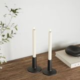 Luxe LED kaars - Crème LED Candle 2,2 x 24 cm - net een echte kaars! Deluxe Homeart