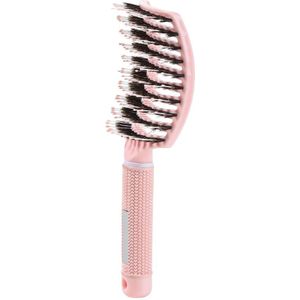 Yuaia - Curved Paddle Brush - Haarborstel - Gebogen - Wild Zwijnhaar