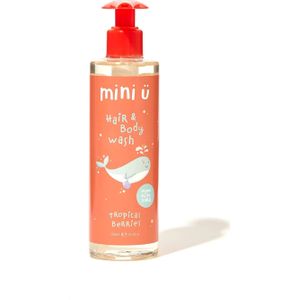Mini-U Hair & Body Wash Tropical Berries Shampoo en Douchegel voor Kinderen 250 ml