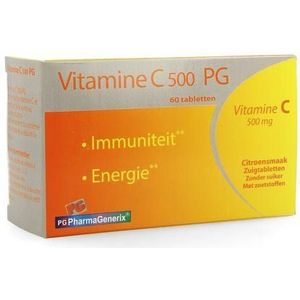 Vitamine C 500 Pg Pharmagenerix Tabletten 60  -  Superphar