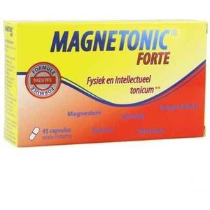 Magnetonic Forte Capsule 45 - Magnesium - Fysieke en Intellectuele Tonic