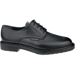 Mephisto - Marlon - Veterschoen - Zwart - Goodyear Welt, Soft-Air Technology, Natuurlijke Rubber Buitenzoal