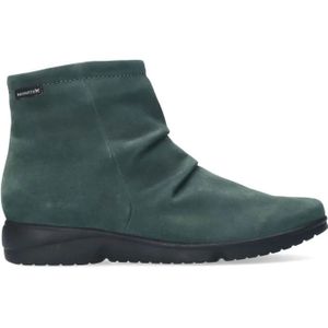 Mephisto, Schoenen, Dames, Groen, 39 EU, Groene enkellaars met rits