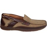 Mephisto - Fenton - Instapper - Zwart - Waterafstotend Leer, Uitneembare Latex Binnenzool