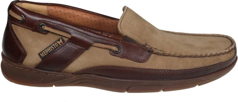 Mephisto - Fenton - Instapper - Zwart - Waterafstotend Leer, Uitneembare Latex Binnenzool