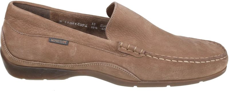 Mephisto - Edesio - Instapper - Taupe - Leer - Uitneembare Inlegzolen
