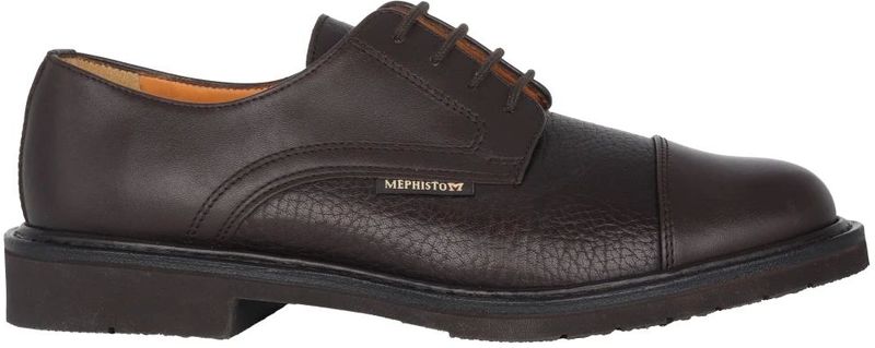 Mephisto - Melchior - Heren Veterschoen - Bruin - Kunstleer - Goodyear Constructie