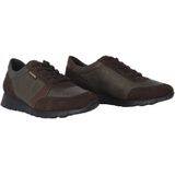 Mephisto - Dames Sneakers - Groen - Leer - Brede Pasvorm