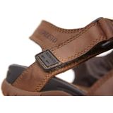 Mephisto - Basile - Sandaal - Bruin - Nubuck, Verstelbare Bandjes