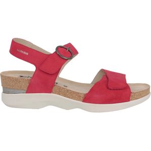 Mephisto Oriana - Sandaal - Rood - Leren Voering - Sleehak