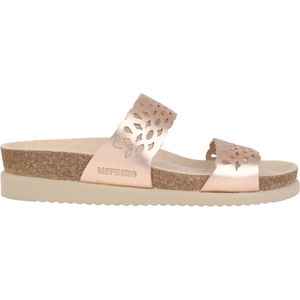 Mephisto Hennie - Dames Sandaal - Roze - Leer - Fijn Geperforeerd
