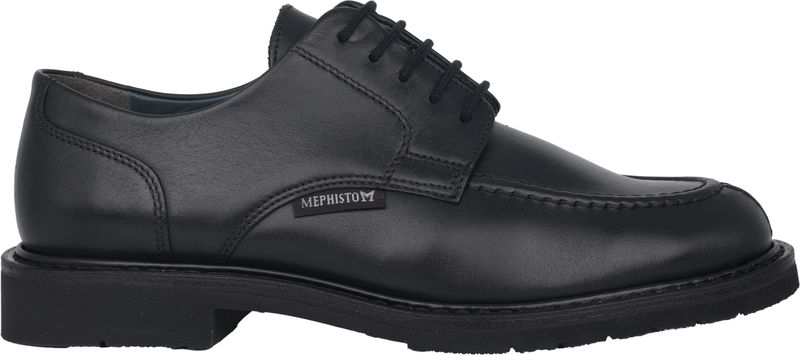 Mephisto - Phoebus - Heren Veterschoen - Zwart - Leer
