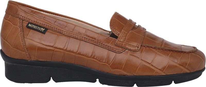 Mephisto Diva - Dames Moccasin - Bruin - Leer - Soft-Air Technologie