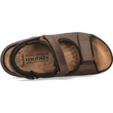 Mephisto - Mobils Valden - Heren Sandalen - Zwart - Natuurkurk Voetbed