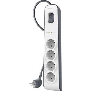 Belkin Bsv400Vf2M Surge Protector, Wit