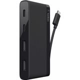 USB-C Hub - 2 USB-A Poorten - Compact - Voor Laptops