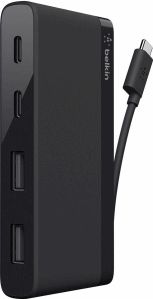 USB-C Hub - 2 USB-A Poorten - Compact - Voor Laptops