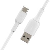 Belkin USB-C USB-A Kabel PVC, 2m, wei&#223;