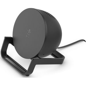 Belkin BoostCharge 3-in-1 Wireless Charger + Ständer + Lautsprecher (10 W), Draadloze laders, Zwart
