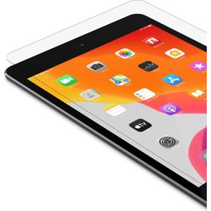 Belkin ScreenForce TemperedGlass-screenprotector voor iPad 9, iPad Pro 10,5"", iPad Air 3, iPad 8 en iPad 7 met Apple Pencil-compatibiliteit en inclusief Easy Align-bevestigingsframe