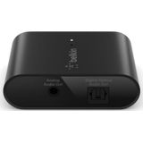 Belkin SoundForm Connect AirPlay 2 (Audio-Adapter für drahtloses Streaming mit optischen und 3,5-mm-Lautsprecher-Eingängen für iPhone, iPad, und andere AirPlay-fähige Geräte)