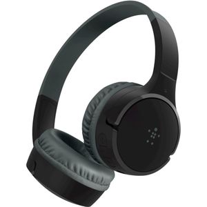 Belkin SOUNDFORM Draadloze On-Ear Koptelefoon voor Kinderen - Inclusief gehoorbescherming - Zwart