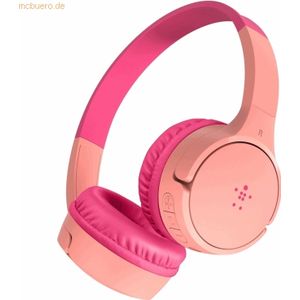 Belkin - SOUNDFORM - Draadloze On-Ear Koptelefoon - Roze - Gehoorbescherming